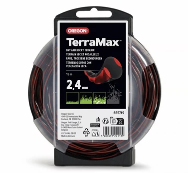 Trimerio valas Terramax 2,4 mm x 15 m, OREGON