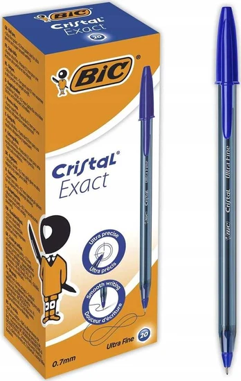 Bic Cristal Exact rašiklis MĖLYNAS a20