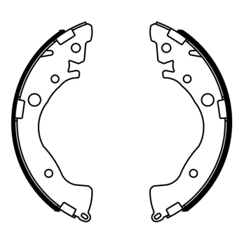 ABE C04022ABE Brake shoe set