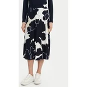 Tom Tailor Plisuotas sijonas 1045295 Tamsiai mėlyna Regular Fit