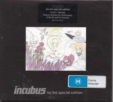 CD+DVD Incubus – HQ Live Special Edition