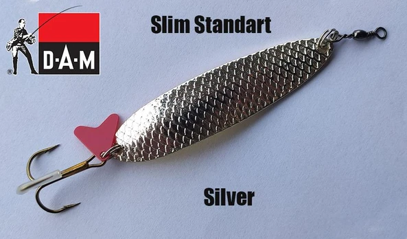 DAM Effzett Slim standard vartyklė sidabrinė 8 g