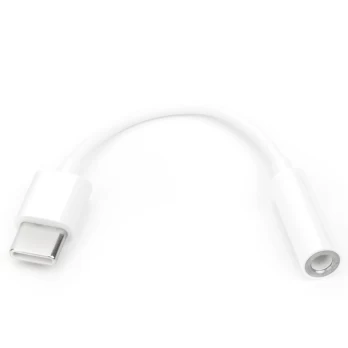 [Užsakomoji prekė] Adapteris Type-C į Jack - Huawei (CM20) - Baltas (Bulk Packing)