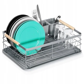 Vieno aukšto pilka indų džiovyklė Kitchen