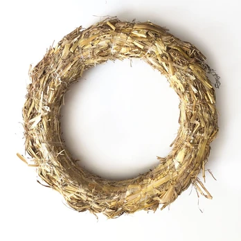Šiaudų vainikas, skersmuo 25 cm