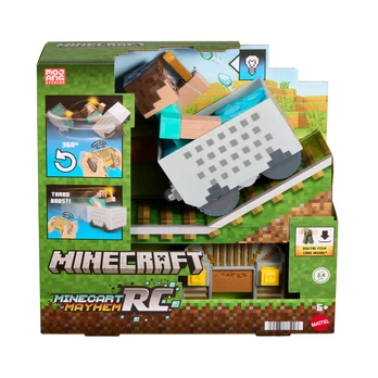 Minecraft zdalnie sterowany wagonik Steve'a RC
