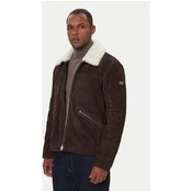 JOOP! Jeans Odinė striukė Byer 2620066 Ruda Regular Fit