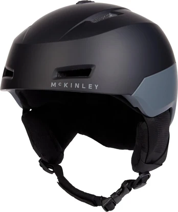 Mckinley Flyte Pro slidinėjimo šalmas vyrams, Juodas Night/pilkas, L