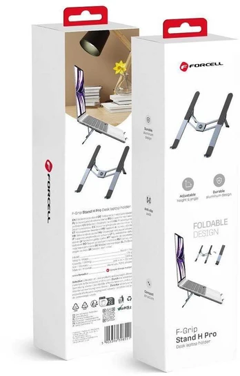 FORCELL F-GRIP Fold Stand H Pro desk holder pilka