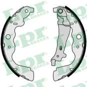 LPR LPR09890 Brake shoe set kaina