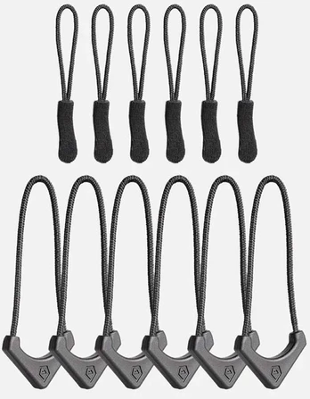 Priedas - WANDRD Standard Zipper Puller Durable Juodas