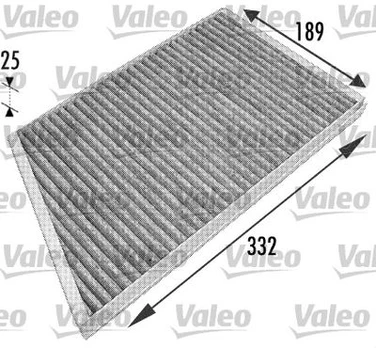 Filtras, salono oras VALEO 698743