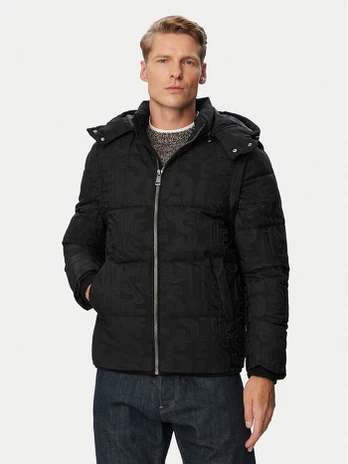 Guess Žieminė striukė M6BL38 W4149 Juoda Regular Fit