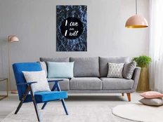Artgeist Paveikslas - I Can and I Will (1 Part) Vertical kaina