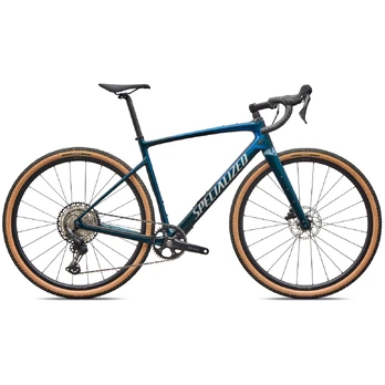 Specialized Diverge 4 Sport Carbon Gravel dviratis | Emerald Metallic - Silver Dust, 56
