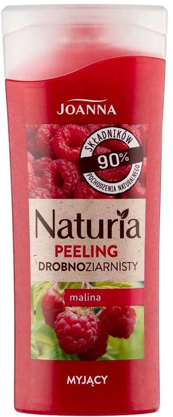 Joanna Naturia peeling drobnoziarnisty Malina 100g