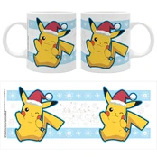 Pikachu Santa Christmas Mug - 320ml kaina