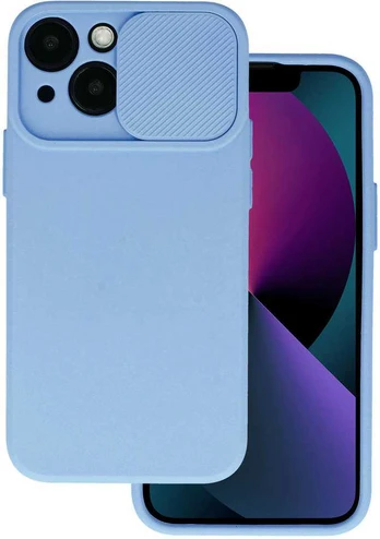 Topt Camshield Soft dėklas skirtas Apple iPhone 14 Pro Max Light violetinės spalvos