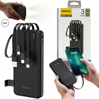 Išorinė baterija Dudao, 10 000 mAh