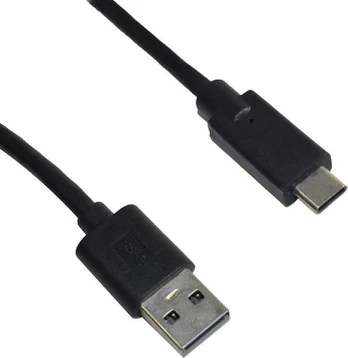 USB cable Msonic USB-A - USB-C 1 m Black (MLU536)