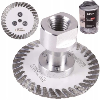 60 mm x m14 Distar deimantinis diskas išlyginimo sistemai