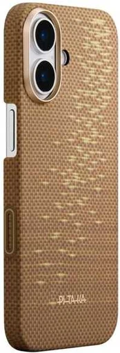 Dėklas Pitaka Ultra-Slim Case, Golden Glint - iPhone 17