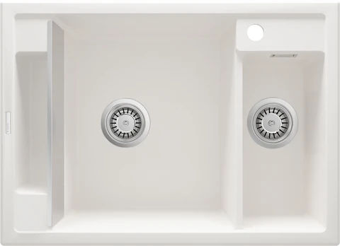 Magnetic granite sink 1.5-bowl