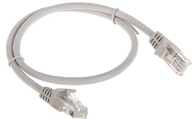 Raydex Kabelis Patchcord UTP 5e 1,0m pilka