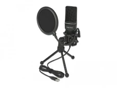 MIKROFON DELOCK USB STOVAS POPFILTR kaina