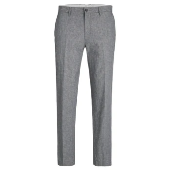 Kelnės vyrams, Pilka, JPRRIVIERA LINEN TROUS