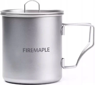 No Name Alti Titanium Mug 0.6l FIRE-MAPLE