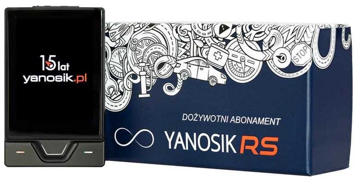 Yanosik RS 15-lecie (dożywotni abonament)
