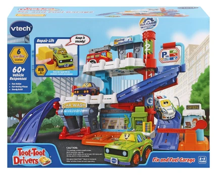 Vtech „Toot-Toot Drivers“ interaktyvus garažas, EN