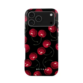Dėkliukas BURGA iPhone 17 Pro Max, nugarėlė, Cherrybomb Tough Magsafe