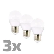 Solight ECOLUX LED lemputė Ecolux 3 pak. 6W