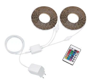 Philips LED lente 30M RGB krāsaina ar pulti