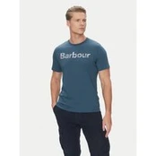 Barbour Marškinėliai Devon MTS1391BU18 Tamsiai mėlyna Regular Fit