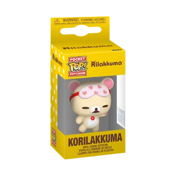 FUNKO POP! Keychain: Rilakkuma - Korilakkuma Sleepy
