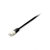 Equip Patchkabel Cat6 S/FTP 2xRJ45 1.00m juodas LSZH Polybeutel