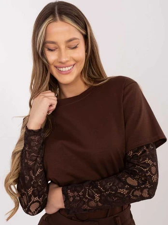 Italy Moda Bluzka-MI-BZ-4227.61-ruda