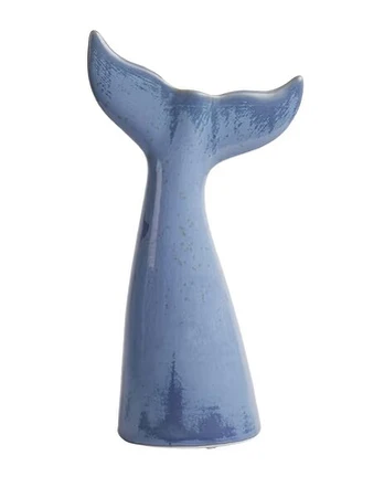 Keramikinė vaza „Ocean“ – mėlyna, 28 cm