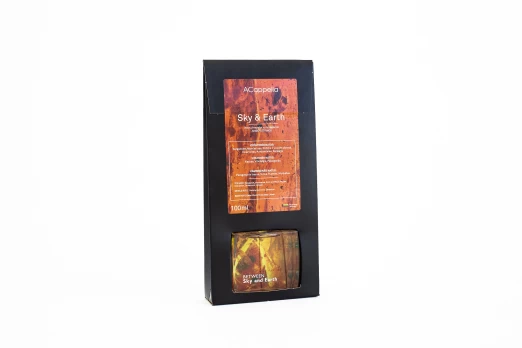 Namų kvapas su lazd. Acappella AMBER STRINGS "Sky&earth",100 ml