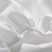 Paklodė JERSEY su guma Ø 75 White