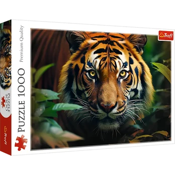 Puzzles 1000 elements Wild Tiger