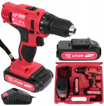 MANO Akumuliatorinis suktuvas Max 2xaku 18v Li-ion 1.5ah Mxcd18