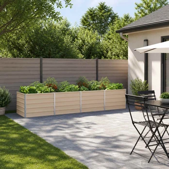 Pakelta sodo lova Ivory 320 x 80 x 55 cm