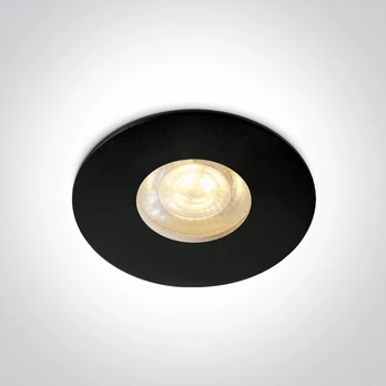 Įleidžiamas šviestuvas, GU10, juodas, 10103G2/B