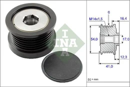 INA 535 0259 10 Freewheel alternator pulley