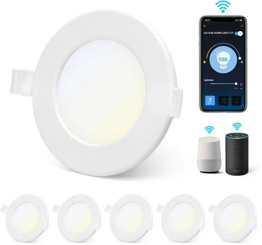 6W 3000-6500K SMART LED PANELĖ D115mm