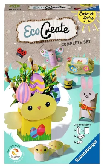 Ravensburger kūrybinis rinkinys „EcoCreate: Pavasaris“